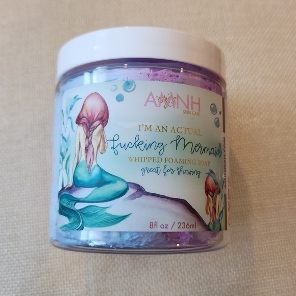 AMNH Aminnah Skin Care Mermaid Whipped Soap - Picture 2 of 4